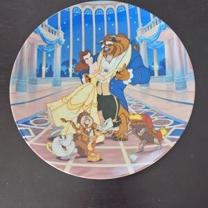 Knowles White Porcelain Decorative Plate with Black Text